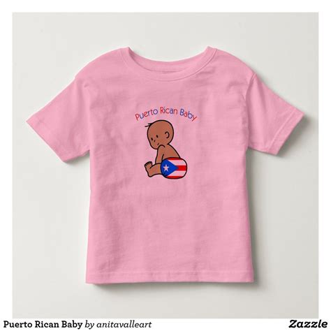 Puerto Rican Baby Toddler T Shirt In 2020 Toddler