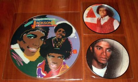 Michael Jackson 3x Picture Disc Vinyl Lot Happy 7 You Cant Win 7