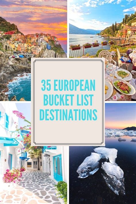 European Bucket List 35 Things Not To Miss When Traveling Europe