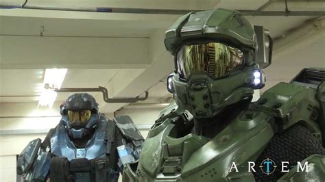 Halo 4 Master Chief Armour Making Of Youtube