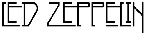 Typographical font for pc at ultimatefonts.com. Led Zeppelin Font and Led Zeppelin Logo (With images ...