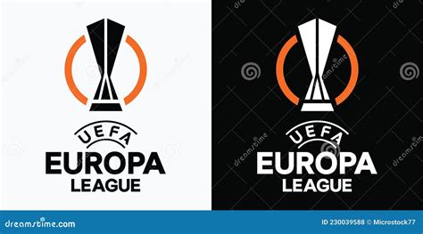 Uefa Europa League Logo Vector Editorial Stock Photo Illustration Of