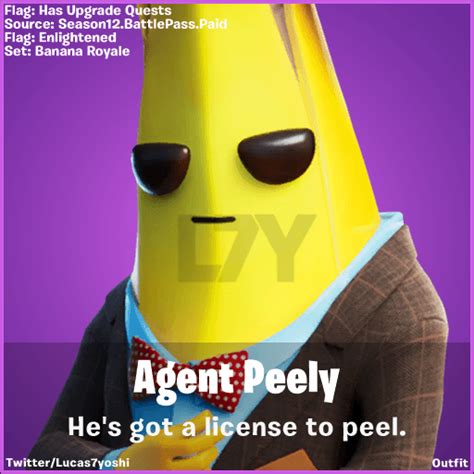 Agent Peely Fortnite Wallpapers Wallpaper Cave