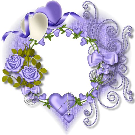 Purple Heart Transparent Frame Clip Art Freebies Purple Heart Purple