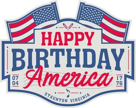 Happy Birthday America — Wilson Fairchild