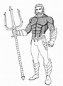 Aquaman coloring pages - Free coloring pages | WONDER DAY — Coloring ...