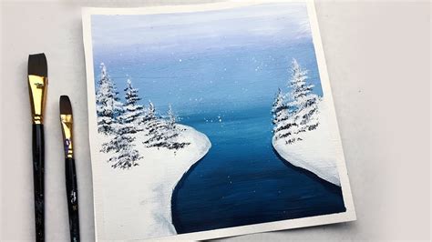 Simple Winter Painting