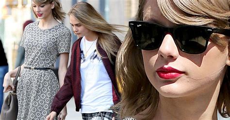 Nbfs Taylor Swift And Cara Delevingne Enjoy A Mate Date In New York Mirror Online