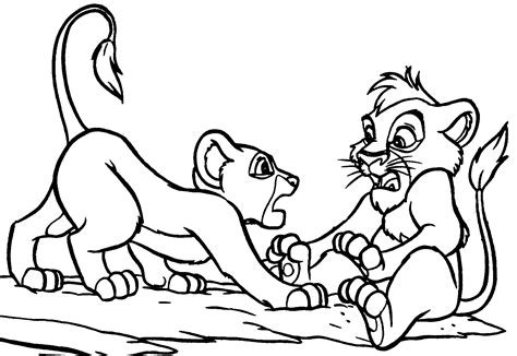 The Lion King 73826 Animation Movies Free Printable Coloring Pages