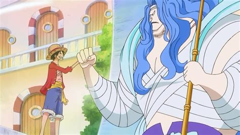 Fukaboshi Expressing His Gratitude To Luffy One Piece 1 Single Piece