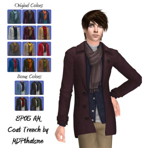 Mdpthatsme 4t2 Ep05 Am Coat Trench At Gos Or Backed Up On Sims 2