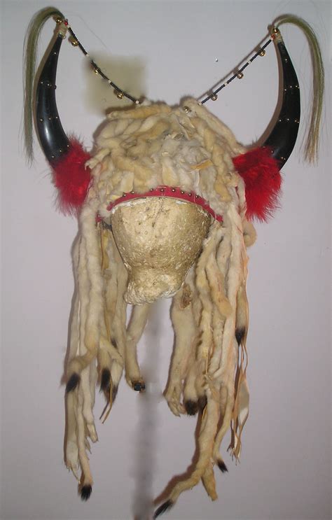 Buffalo Split Horn Headdress General Plains Native American Crafts