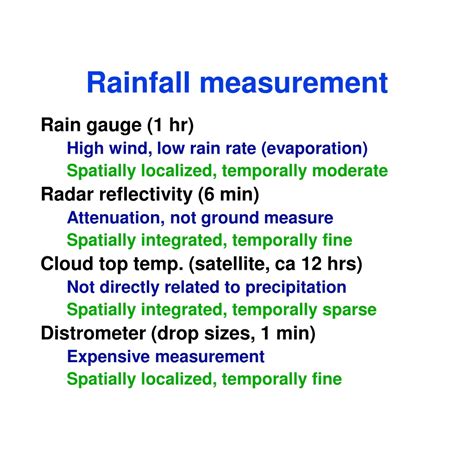 Ppt Rainfall Measurement Powerpoint Presentation Free Download Id