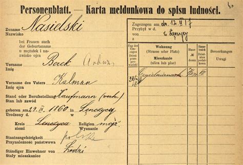 Nastąpiły zmiany w stosunku do kwestionariusza statystycznego poprzedniego (pierwszego) spisu z 1921. Zanim Szlama vel Salomon stał się Stanisławem… Nieznana ...