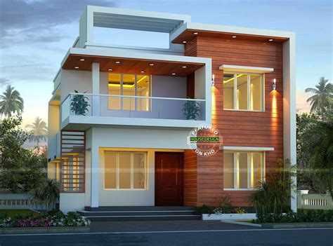 Smallmoderndoublestoreyhome House Architecture Styles House