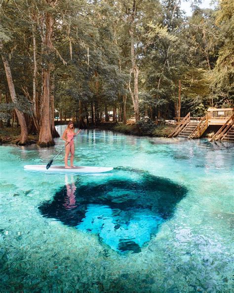 Crystal Clear Waters At Ginnie Springs Florida Unusual Places