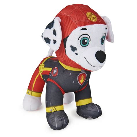 Paw Patrol Moto Pups Marshall Stuffed Animal Plush Toy 8 Inch For