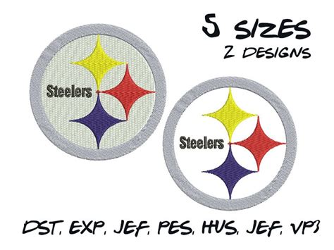 Nfl Embroidery Design 4 Designs From 3 Inches 4x4 5x7 Etsy