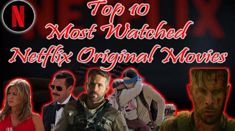 Top 10 Most Watched Netflix Original Movies Youtube