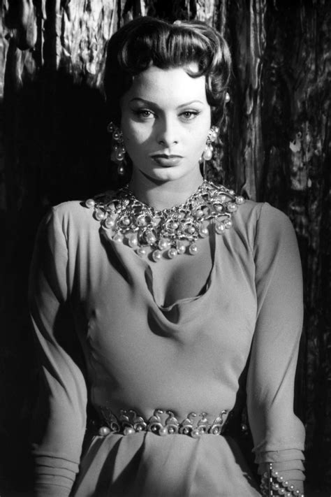 September 20 1934 Sophia Loren Italian Film Actress Two Women Black