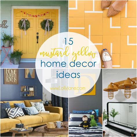 15 Mustard Yellow Home Decor Ideas Blue Living Room Decor Home Decor