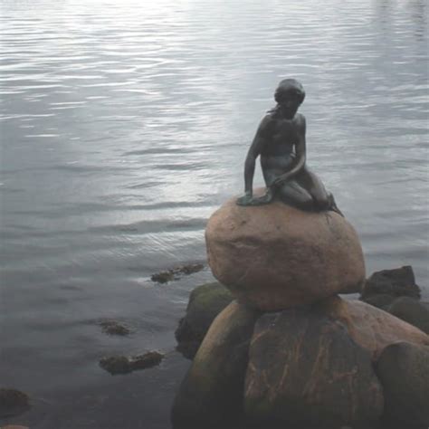 Kopenhagen, dänemark, zuhause, die kleine meerjungfrau! Sehenswürdigkeiten Kopenhagen - Die kleine Meerjungfrau