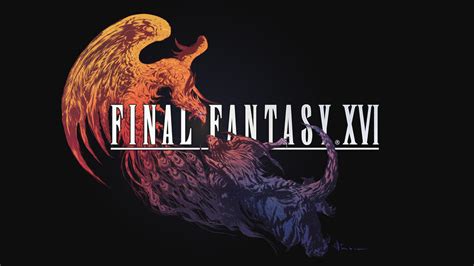 Final Fantasy Xvi Logo 4k 32830 Wallpaper Pc Desktop
