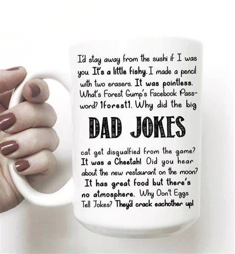 Dad Jokes Mug Dad Joke Mug Ask Me About My Fathers Day Etsy Dad