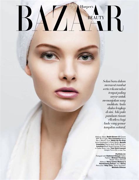 As Head Stylist Assistant Harpers Bazaar Beauty Opening Feb 2015