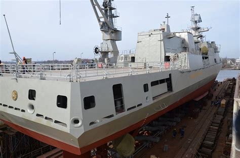 First Project 11356 Frigate Admiral Grigorovich Launched