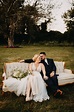Unique Wedding Poses. Bride and Groom Sitting Down Pictures | Wedding ...