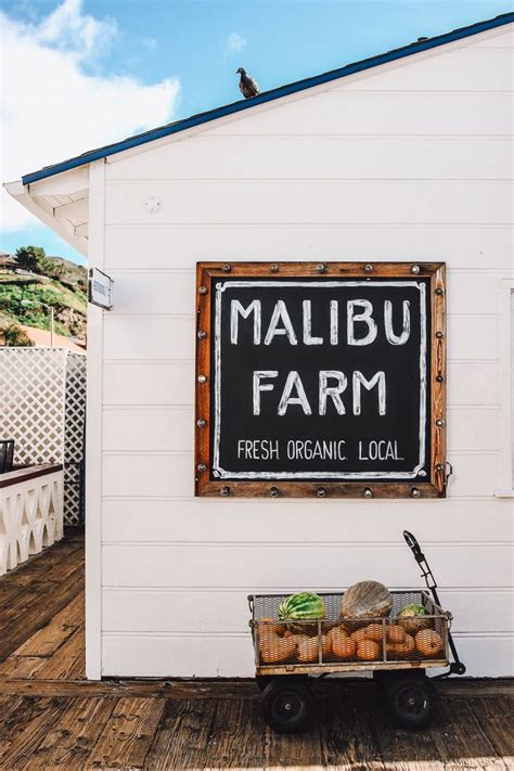 Malibu Farm Malibu Ca Malibu Farm Malibu Outdoor Decor