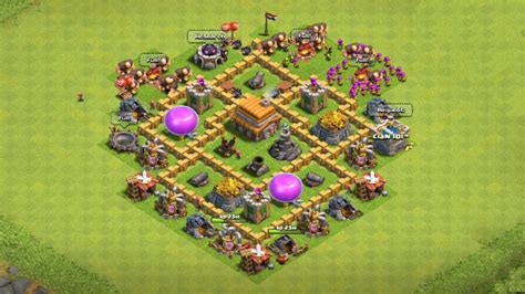 It defends really well against a lot. Base Coc Th 5 Max - GAME COC