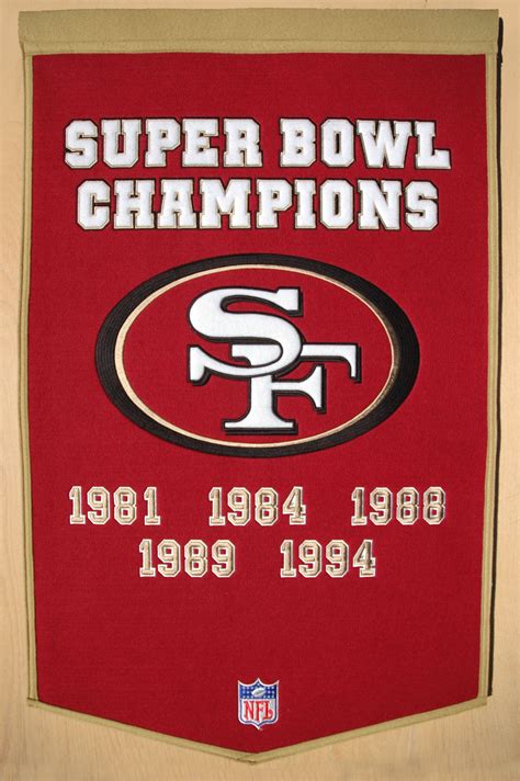 49ers Super Bowl Champions San Francisco 49ers Sf 49ers San
