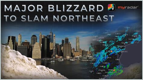 Major Blizzard To Wallop Northeast Youtube