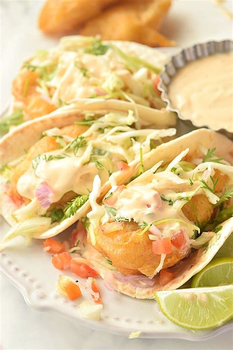 The Ultimate Crispy Baja Taco Best Baja Fish Taco Recipe Savory