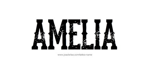Amelia Name Images Clipart Best