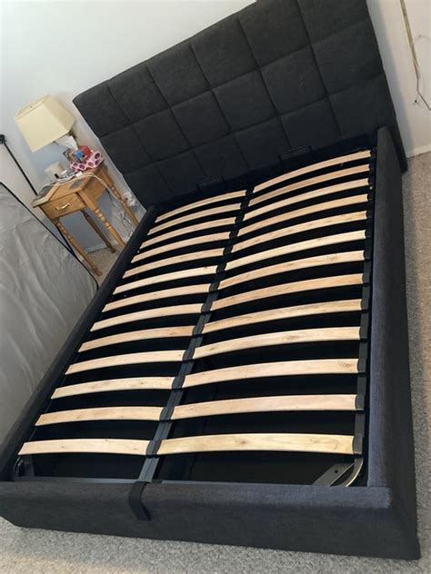 Scan Designs Queen Bed With Hydraulic Lift Storage Classifieds For