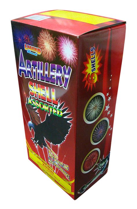 Artillery Shells Assorted Legend Fireworks