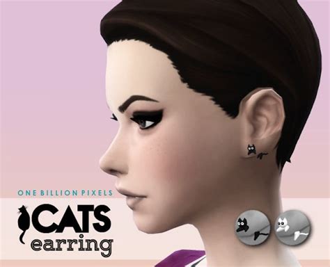 Cats Earrings By Onebillionpixels Via Blogspot Accesoires Earrings