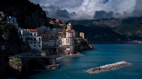 19200x1080 Amalfi Coast Italy 19200x1080 Resolution Wallpaper Hd City