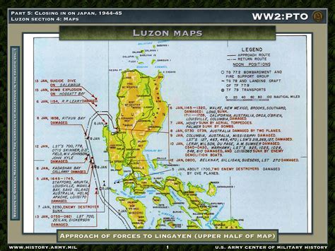 Battle Of Luzon Map