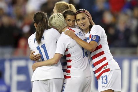 Us Womens National Soccer Team Players Sue For Equal Pay Las Vegas