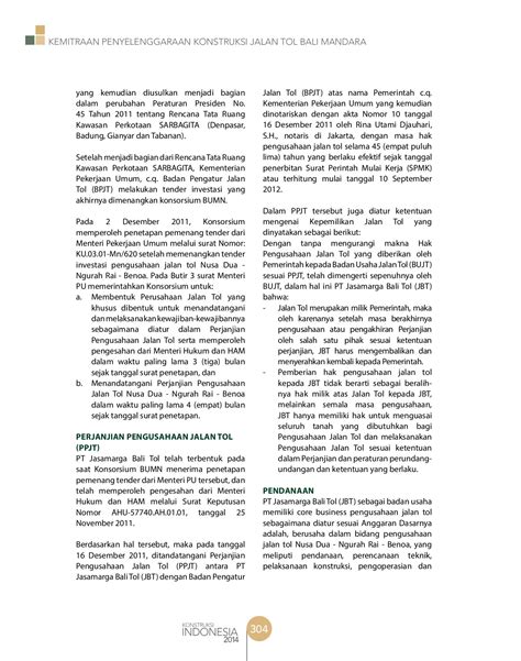Konsolidasi Industri Konstruksi Indonesia Publikasidagu Halaman 314