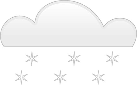 Snow Cloud Fall Free Vector Graphic On Pixabay