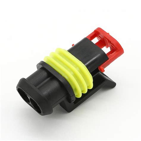 282080 1 2 Pin Female Waterproof Automotive Connectorsproducts