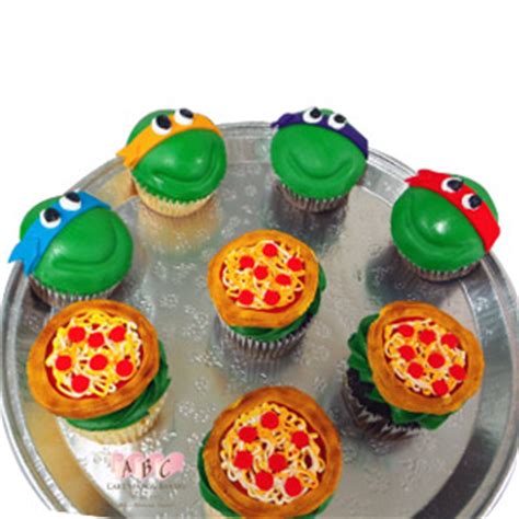 (push cupcakes together slightly to frost entire turtle, not just individual cupcakes.) you can bake the cake and cupcakes ahead. Cupcakes - ABC Cake Shop & Bakery