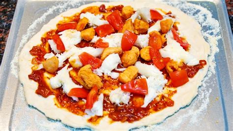 Italian Thin Crust Pizza Recipe From Scratch Youtube