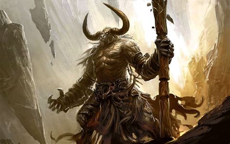 Minotaur Art Jpeg Image 2560 × 1600 Pixels Mythical Creatures