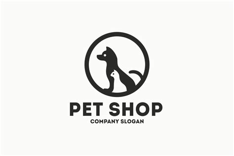 Pet Shop Logo Template Creative Logo Templates Creative Market